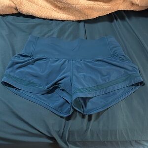 lululemon athletica Blue Athletic Shorts